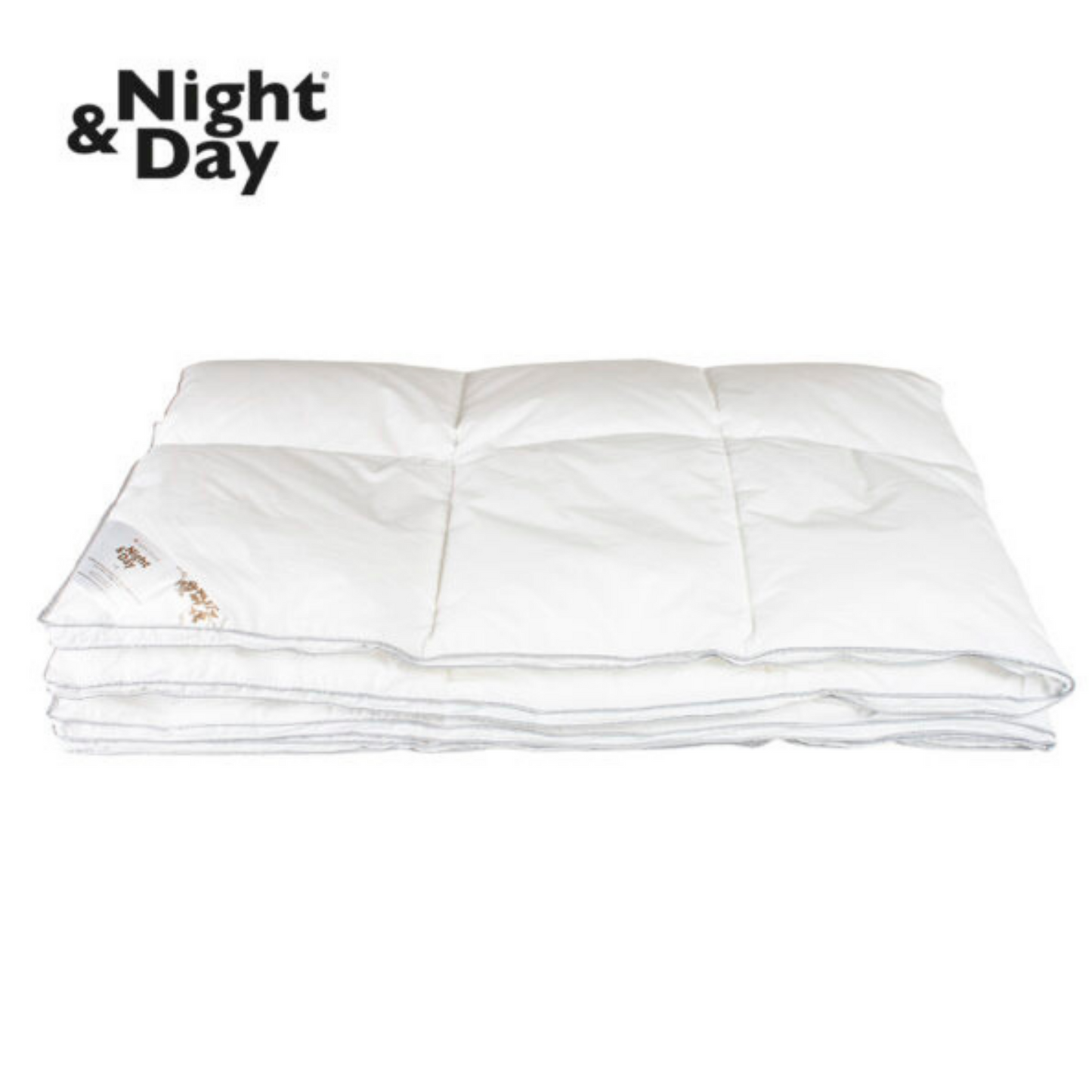 Lyra - Fiberdyne helårs med dunfibre hvid