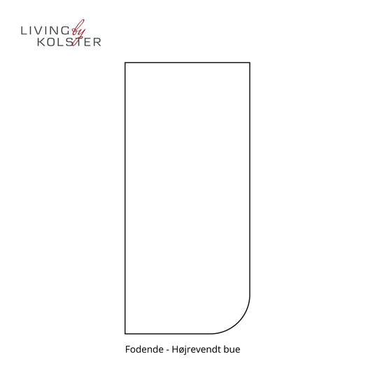 Ergo topmadras til enkeltseng - Camping