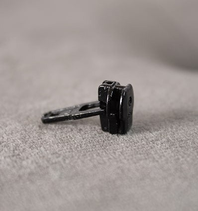 Skyder til lynlås 4 mm Flere farver